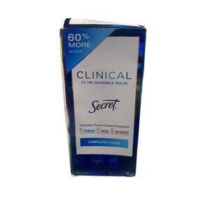Secret Clinical Strength Completely Clean 72-Hr Invisible Solid Antiperspirant 2